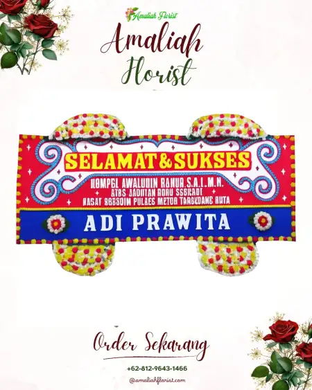 Papan Bunga Ucapan Selamat Cikancana